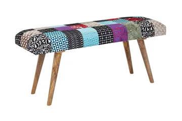 Tultered Sittbänk 117 cm - Flerfärgad - Möbler - Fåtölj & stolar - Sittbänk