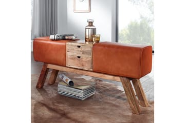 Tultered Sittbänk 120 cm - Brun - Möbler - Fåtölj & stolar - Sittbänk