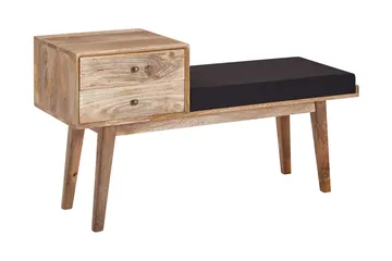 Tultered Sittbänk 120 cm - Brun - Möbler - Fåtölj & stolar - Sittbänk