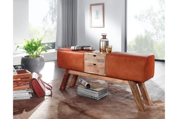 Tultered Sittbänk 120 cm - Brun - Möbler - Fåtölj & stolar - Sittbänk