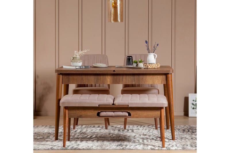 Valsot Sittbänk 110 cm - Brun - Möbler - Fåtölj & stolar - Sittbänk