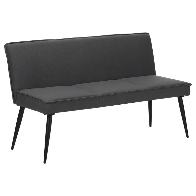 Watford 2-sits Sittbänk med rygg, Antracit