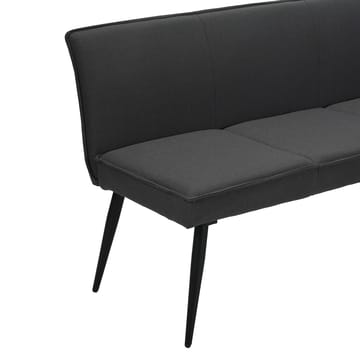 Watford 4-sits L-formad Sittbänk med rygg - Antracit - Möbler - Fåtölj & stolar - Sittbänk - Bänk med ryggstöd