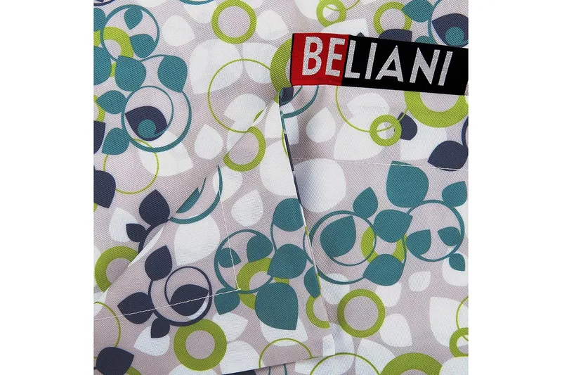 Sittsäck Fuzzy Flerfärgad, vit, blå, grön, grå, 140x180x20 cm - Flerfärgad, vit, blå, grön, grå, 140x180x20 cm - Möbler - Fåtölj & stolar - Sittsäck & saccosäck