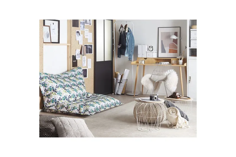 Sittsäck Fuzzy Flerfärgad, vit, blå, grön, grå, 140x180x20 cm - Flerfärgad, vit, blå, grön, grå, 140x180x20 cm - Möbler - Fåtölj & stolar - Sittsäck & saccosäck