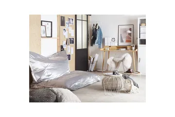 Sittsäck Fuzzy Silver, 180x230x20 cm - Silver, 180x230x20 cm - Möbler - Fåtölj & stolar - Sittsäck & saccosäck