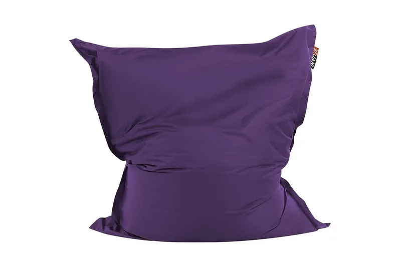 Sittsäck Fuzzy Violett, 140x180x20 cm, Violett, 140x180x20 cm