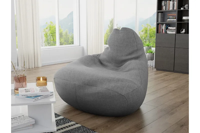 Buzzie Sittsäck - Grå - Möbler - Fåtölj & stolar - Sittsäck & saccosäck