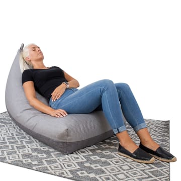Sittsäck Sundal-Sundal 130x80x20/70 cm - grå - Möbler - Fåtölj & stolar - Sittsäck & saccosäck