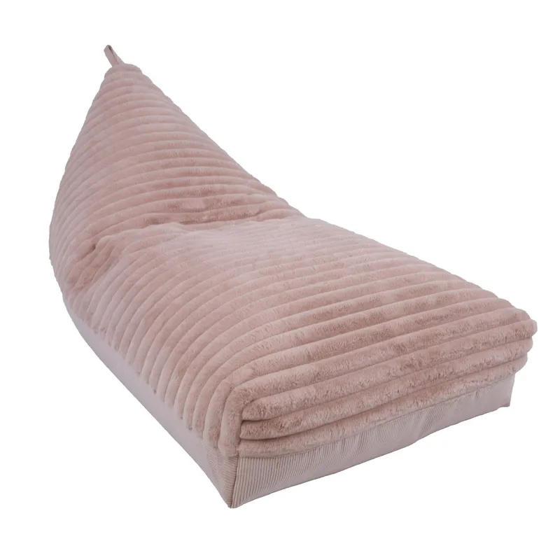 Sittsäck Tovin 130x80x20/70 cm, ljusrosa