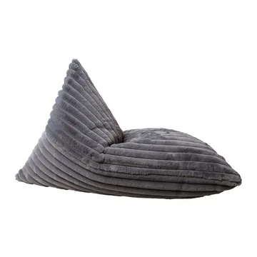Sittsäck Vegnor 100x70x15/70 cm - mörkgrå - Möbler - Fåtölj & stolar - Sittsäck & saccosäck