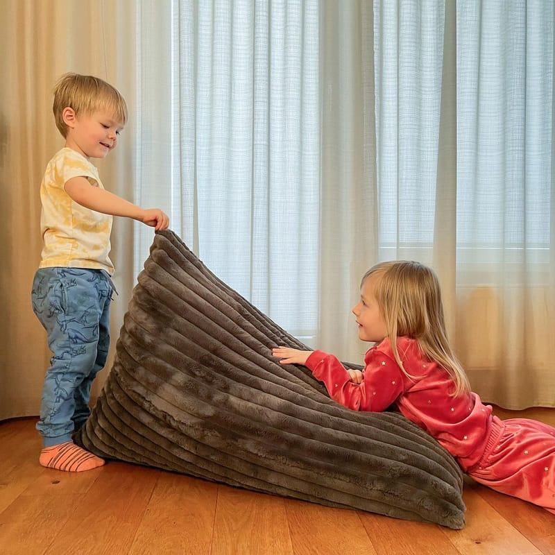 Sittsäck Vegnor 100x70x15/70 cm - rosa - Möbler - Fåtölj & stolar - Sittsäck & saccosäck