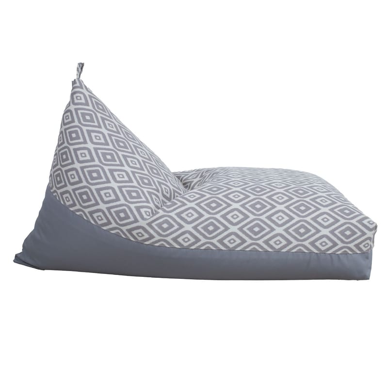 Sittsäck Viknor 130x80x20/70 cm - Grå - Möbler - Fåtölj & stolar - Sittsäck & saccosäck