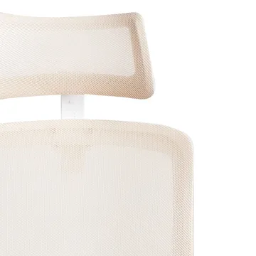 Skrivbordsstol Monarch - Beige, vit - Möbler - Fåtölj & stolar - Kontorsstol & skrivbordsstol