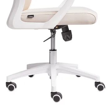 Skrivbordsstol Monarch - Beige, vit - Möbler - Fåtölj & stolar - Kontorsstol & skrivbordsstol