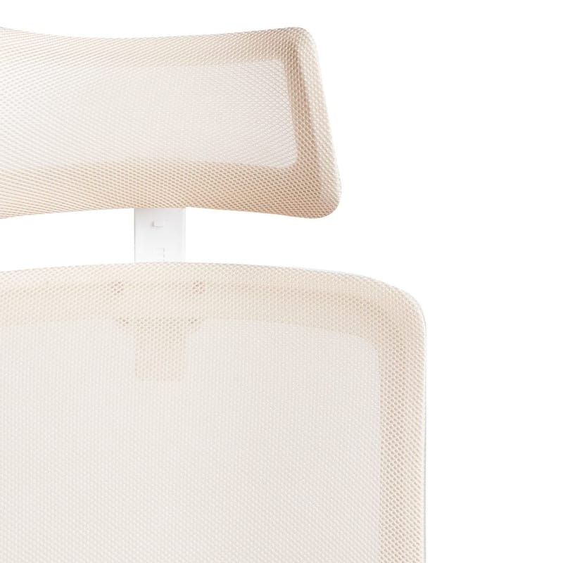 Skrivbordsstol Monarch - Beige, vit - Möbler - Fåtölj & stolar - Kontorsstol & skrivbordsstol