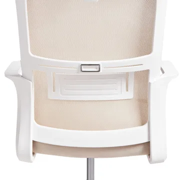 Skrivbordsstol Monarch - Beige, vit - Möbler - Fåtölj & stolar - Kontorsstol & skrivbordsstol