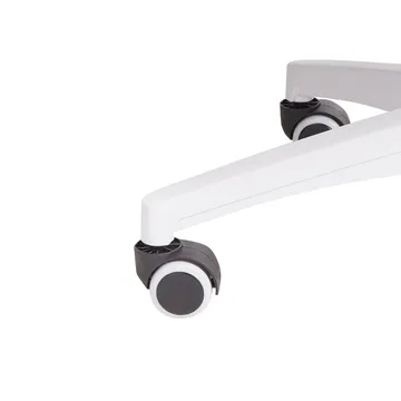 Skrivbordsstol Monarch - Grå, vit - Möbler - Fåtölj & stolar - Kontorsstol & skrivbordsstol