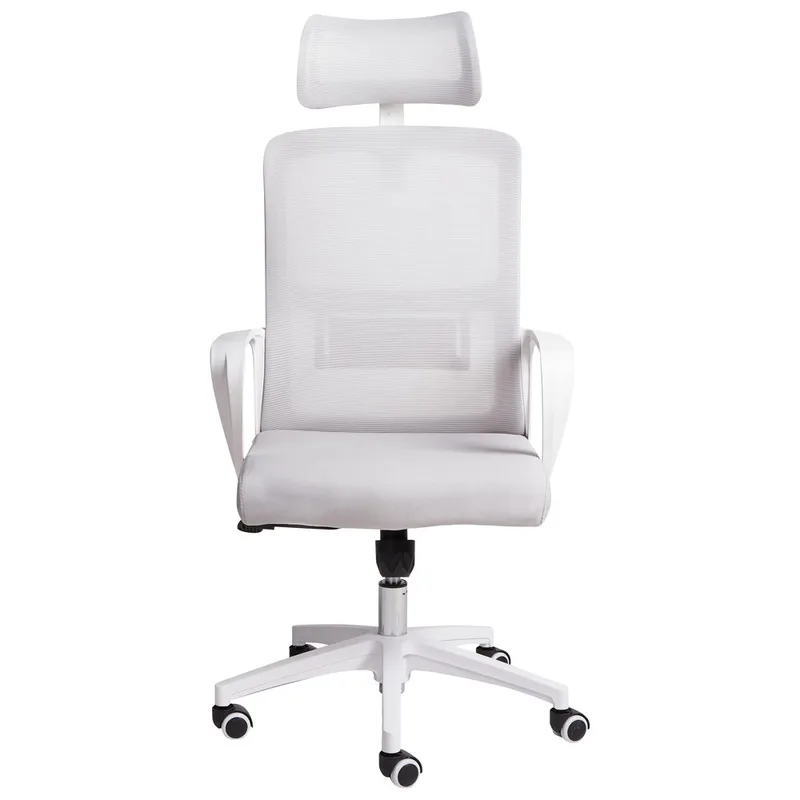 Skrivbordsstol Monarch - Grå, vit - Möbler - Fåtölj & stolar - Kontorsstol & skrivbordsstol