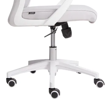 Skrivbordsstol Monarch - Grå, vit - Möbler - Fåtölj & stolar - Kontorsstol & skrivbordsstol