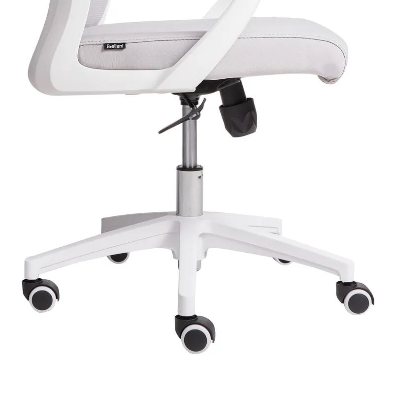 Skrivbordsstol Monarch - Grå, vit - Möbler - Fåtölj & stolar - Kontorsstol & skrivbordsstol