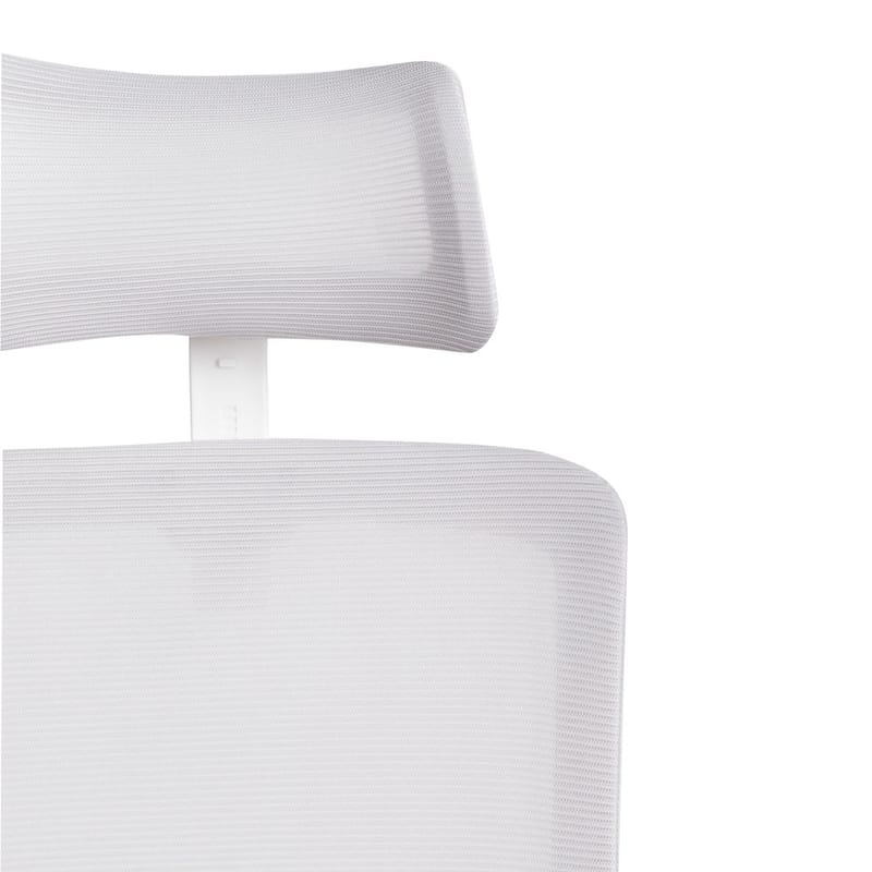 Skrivbordsstol Monarch - Grå, vit - Möbler - Fåtölj & stolar - Kontorsstol & skrivbordsstol