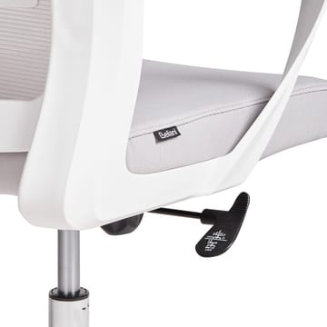 Skrivbordsstol Monarch - Grå, vit - Möbler - Fåtölj & stolar - Kontorsstol & skrivbordsstol