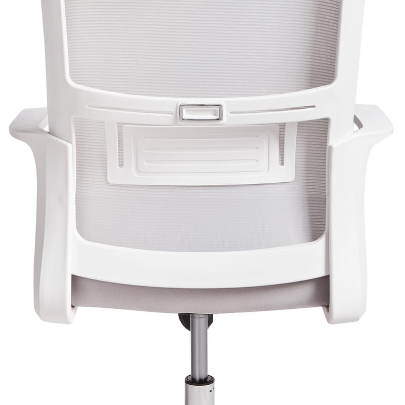 Skrivbordsstol Monarch - Grå, vit - Möbler - Fåtölj & stolar - Kontorsstol & skrivbordsstol