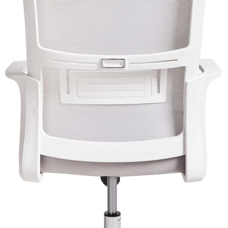 Skrivbordsstol Monarch - Grå, vit - Möbler - Fåtölj & stolar - Kontorsstol & skrivbordsstol