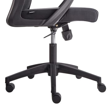 Skrivbordsstol Monarch - Svart, Vit - Möbler - Fåtölj & stolar - Kontorsstol & skrivbordsstol