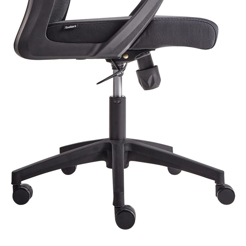 Skrivbordsstol Monarch - Svart, Vit - Möbler - Fåtölj & stolar - Kontorsstol & skrivbordsstol