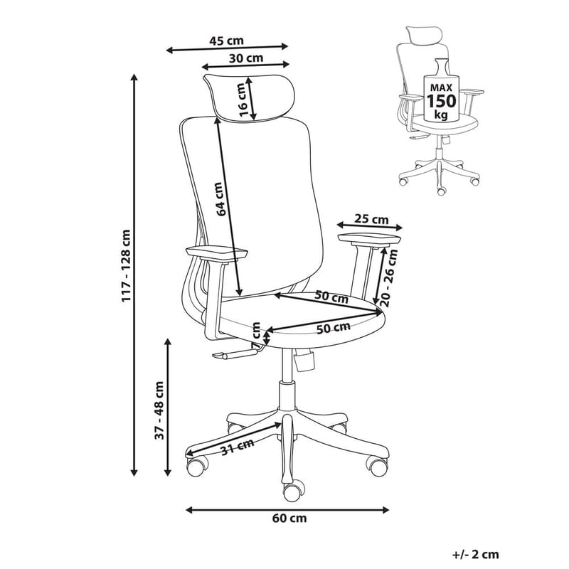 Skrivbordsstol Partner - Möbler - Fåtölj & stolar - Kontorsstol & skrivbordsstol