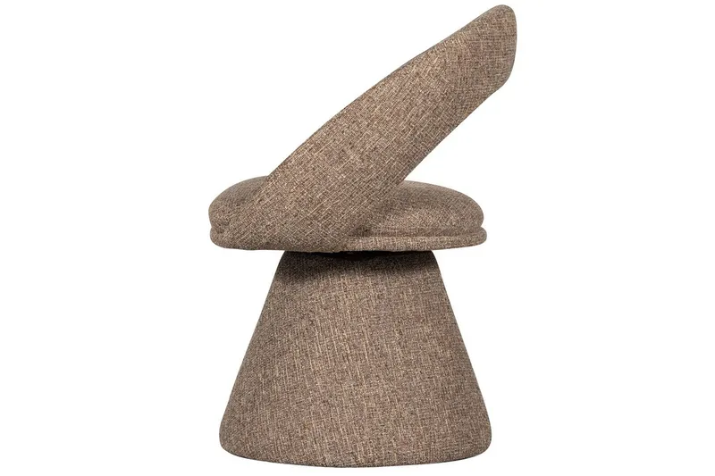Snurrmatstol Vinter - Naturlig Melange - Möbler - Fåtölj & stolar - Kontorsstol & skrivbordsstol