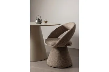 Snurrmatstol Vinter - Naturlig Melange - Möbler - Fåtölj & stolar - Kontorsstol & skrivbordsstol