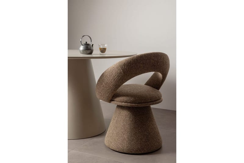 Snurrmatstol Vinter - Sand Melange - Möbler - Fåtölj & stolar - Kontorsstol & skrivbordsstol