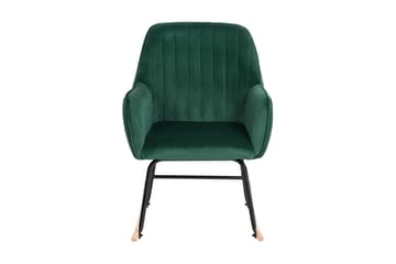 Anrew Gungstol Sammet - Grön - Möbler - Fåtölj & stolar - Snurrstol & Gungstol