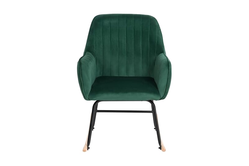 Anrew Gungstol Sammet - Grön - Möbler - Fåtölj & stolar - Snurrstol & Gungstol