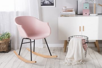 Gungstol Harmony - Rosa - Möbler - Fåtölj & stolar - Snurrstol & Gungstol