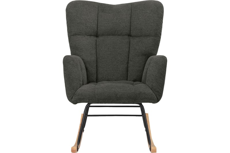 Gungstol Jundapa - Antracit - Möbler - Fåtölj & stolar - Snurrstol & Gungstol