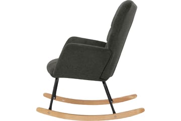 Gungstol Jundapa - Antracit - Möbler - Fåtölj & stolar - Snurrstol & Gungstol