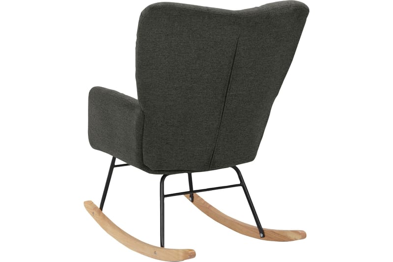 Gungstol Jundapa - Antracit - Möbler - Fåtölj & stolar - Snurrstol & Gungstol
