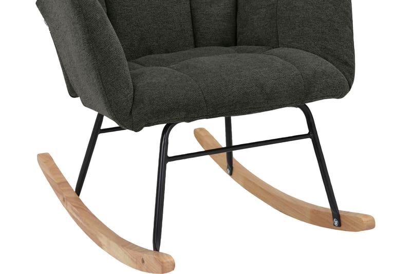 Gungstol Jundapa - Antracit - Möbler - Fåtölj & stolar - Snurrstol & Gungstol