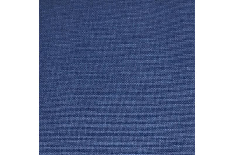 Gungstol med fotpall blå tyg - Blå - Gungstol barn - Snurrstol & Gungstol