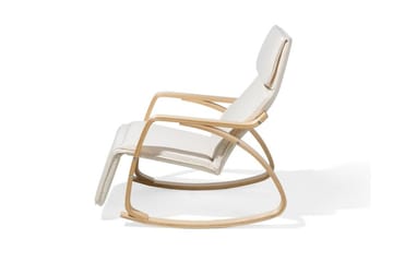 Gungstol Weston - Beige - Möbler - Fåtölj & stolar - Snurrstol & Gungstol