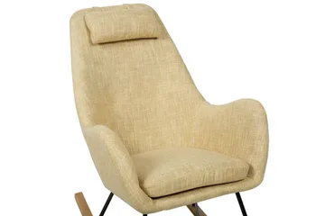 Harnos Gungstol - Gul - Möbler - Fåtölj & stolar - Snurrstol & Gungstol