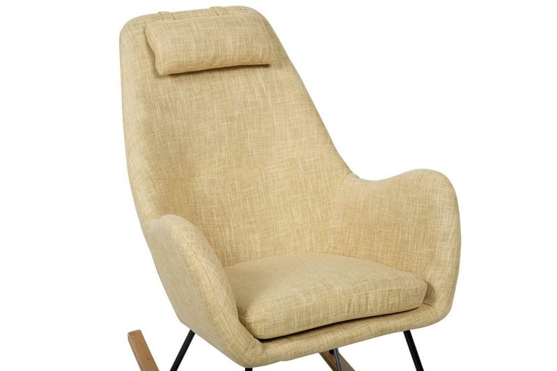 Harnos Gungstol - Gul - Möbler - Fåtölj & stolar - Snurrstol & Gungstol