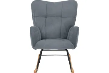 Michikku Gungstol - Grå - Möbler - Fåtölj & stolar - Snurrstol & Gungstol