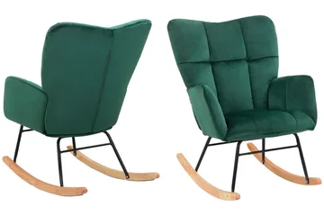 Michikku Gungstol - Grön - Möbler - Fåtölj & stolar - Snurrstol & Gungstol