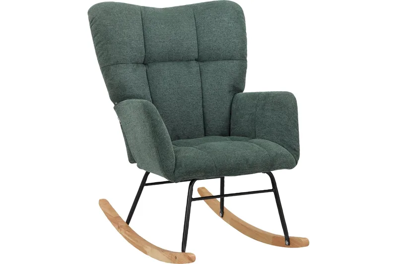 Michikku Gungstol - Grön - Möbler - Fåtölj & stolar - Snurrstol & Gungstol