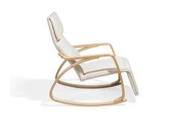 Weston Gungstol - Beige - Möbler - Fåtölj & stolar - Snurrstol & Gungstol